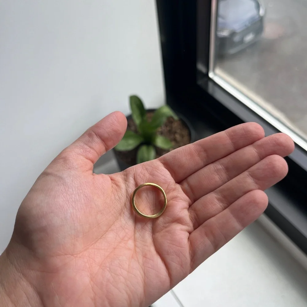 Luiny Marea Brass Ring - Picture 4 of 5